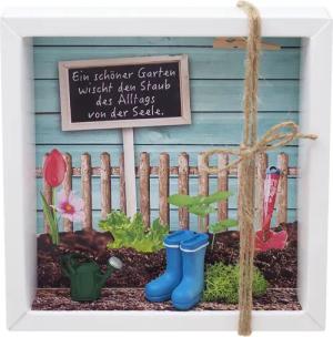 ZauberDeko Geschenkbox Geldgeschenk Garten Blumen Gutschein