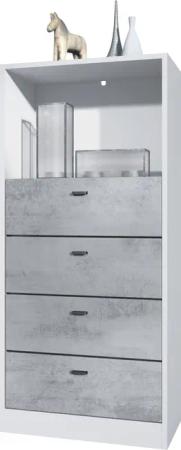Vladon Kommode Pino V3 (Anrichte, mit