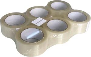 HTI-Line Klebeband Paketklebeband 6er Pack (Set,