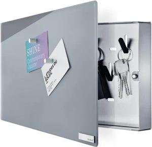 blomus Schlüsselkasten Velio Schlüsselkasten Glasmagnettafel Magnetwand