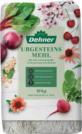 Dehner Kompostbeschleuniger Urgesteinsmehl, für natürliche Bodenfruchtbarkeit,