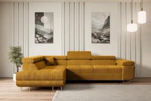 ALTDECOR Ecksofa GUSA-L, Couch mit Schlaffunktion,