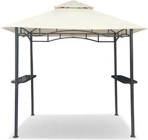 habeig Grillpavillon Grillpavillon Wasserdicht PVC Dach