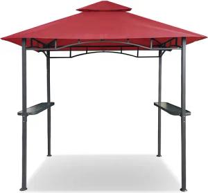 habeig Grillpavillon Grillpavillon Wasserdicht PVC Dach