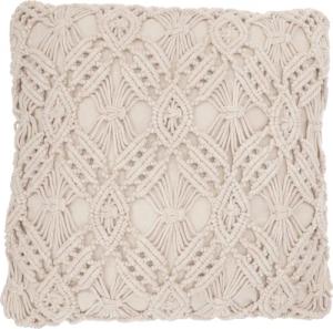 Guru-Shop Kissenbezüge Boho Makramee Kissen mit