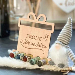 Spruchreif® Spardose Geldgeschenk für Camper, Geschenkidee