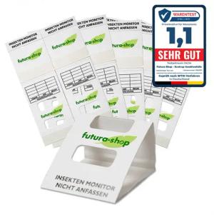 Futura-Shop Insektenfalle 10x Insektenfalle, Schabenfalle, Kakerlakenfalle
