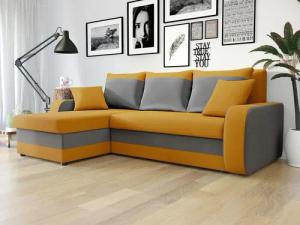 MIRJAN24 Ecksofa Kris Lux, mit Schlaffunktion
