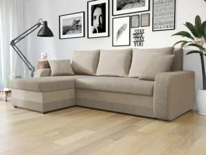 MIRJAN24 Ecksofa Kris Lux, mit Schlaffunktion