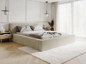 Compleo Polsterbett CORD mit Stauraum ASTA,