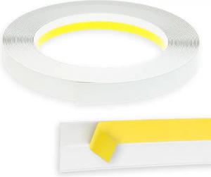 Nobily Fensterleiste PVC-Flachleiste, 40mm ohne Lippe,selbstklebend,Zierleisten