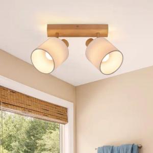 ZMH Deckenleuchte 2 Flammig Vintage Deckenlampe