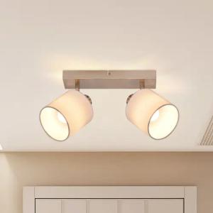 ZMH Deckenleuchte 2 Flammig Vintage Deckenlampe