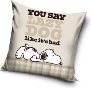 Snoopy Dekokissen Snoopy Peanuts Velour Kissen