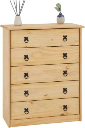 CARO-Möbel Kommode BARRIO, Kommode Sideboard High