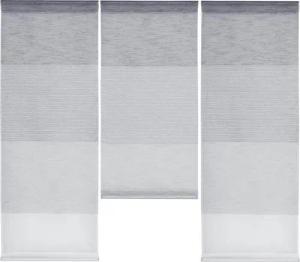 Clever-Kauf-24 Scheibengardine Design Mini Flächenvorhang Set,