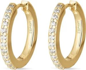 Esprit Paar Creolen ESPRIT Damen-Creolen 925er Silber 24 Zirkonia (Paar), Glow