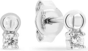 Esprit Paar Ohrstecker ESPRIT Damen-Ohrstecker 925er Silber 2 Zirkonia, Globe