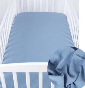 BabyLux Spannbettlaken BabyLux Spannbettlaken Musselin 60x120