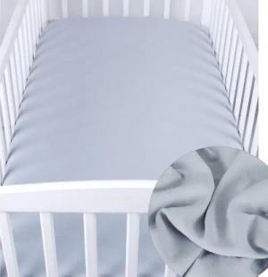 BabyLux Spannbettlaken BabyLux Spannbettlaken Musselin 60x120