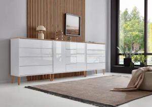BMG Möbel Kommode Sideboard Mailand Set