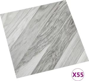 vidaXL Kunststoff-Fliesen, PVC-Fliesen Selbstklebend 55 Stk.