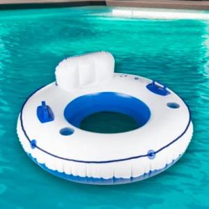 Haushalt International Schwimmring Schwimmring mit Kopfkissen