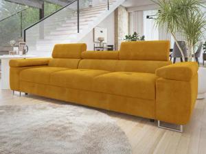 MIRJAN24 Sofa Torezio 3, Einstellbare Kopfstützen,