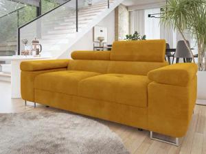 MIRJAN24 Sofa Torezio 2, Einstellbare Kopfstützen,