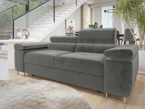 MIRJAN24 Sofa Torezio 2, Einstellbare Kopfstützen,