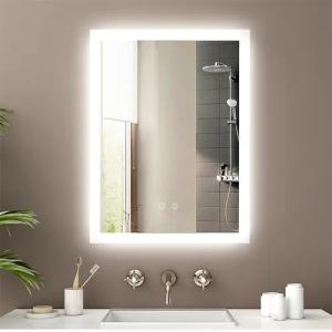IMPTS Badspiegel LED Badezimmerspiegel Wandspiegel mit