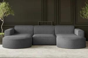 Kaiser Möbel Ecksofa Sofa U form,