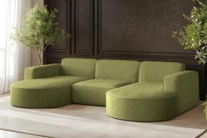 Kaiser Möbel Ecksofa Sofa U form,