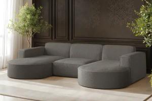 Kaiser Möbel Ecksofa Sofa U form,