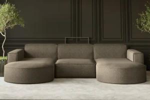 Kaiser Möbel Ecksofa Sofa U form,