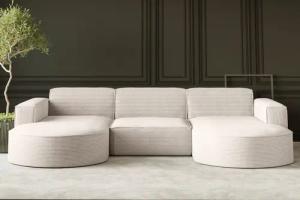 Kaiser Möbel Ecksofa Sofa U form,