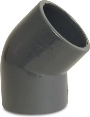 Mega Group Gewindefitting Winkel 45° PVC-U