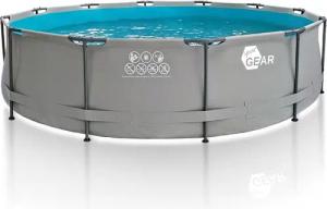 yourGEAR Pool XL Pool Grau Ø