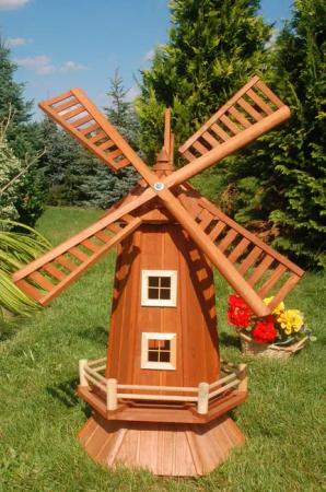 DSH DEKO SHOP HANNUSCH Gartenfigur Garten-Windmühle