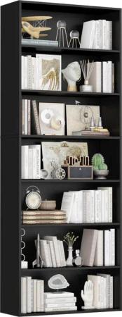 Homfa Bücherregal, 210cm Standregal, Bücherschrank mit