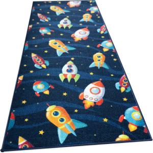 Kubus Kinderteppich Ball&Space, Teppich für Jungen