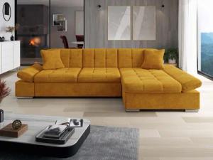 MIRJAN24 Ecksofa Montana, mit Regulierbare Armlehnen,