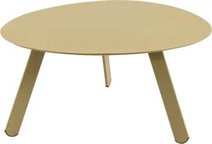habeig Gartentisch Ovaler Beistelltisch aus Stahl,