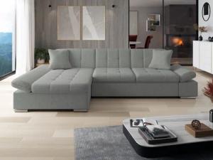MIRJAN24 Ecksofa Malwi, mit Schlaffunktion und