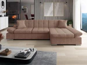 MIRJAN24 Ecksofa Montana, mit Regulierbare Armlehnen,