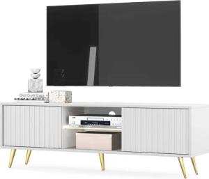 Selsey TV-Schrank BELLO mit goldenen Füßen,