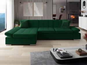 MIRJAN24 Ecksofa Malwi, mit Schlaffunktion und