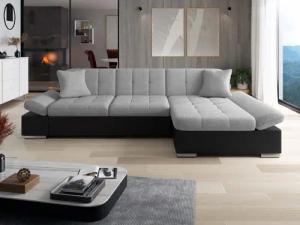 MIRJAN24 Ecksofa Montana, mit Regulierbare Armlehnen,