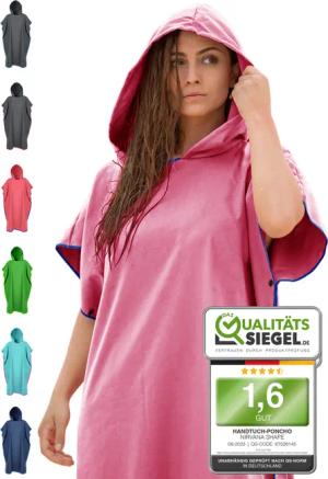 NirvanaShape Handtücher Handtuch-Poncho, Umziehhilfe & Handtuch