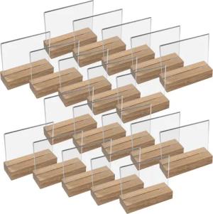 HMF Einzelrahmen 4694 Acryl Tischaufsteller, für